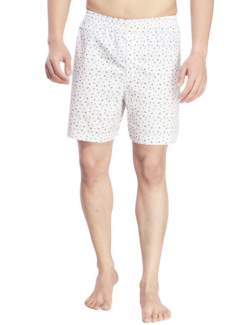 white cotton boxer - 13648577 - Very Small Image - 1