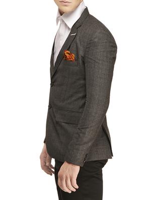 grey polyester formal blazer - 13648857 - Standard Image - 2