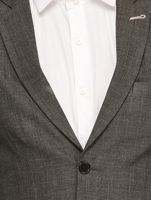 grey polyester formal blazer - 13648857 - Standard Image - 4