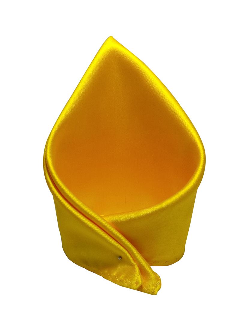 yellow polyester pocketsquare - 13649913 - Zoom Image - 1