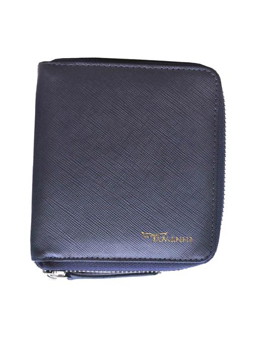 blue leather wallet - 13651629 - Standard Image - 1