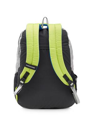 grey polyester backpack - 13651739 - Standard Image - 2