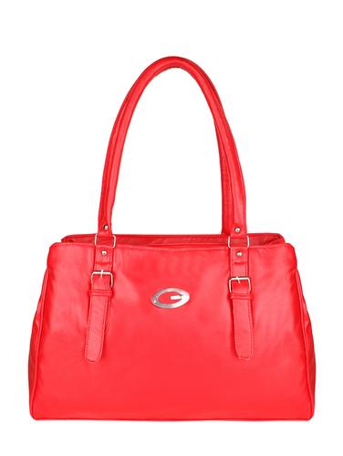 pink leatherette regular handbag - 13660166 - Very Small Image - 1