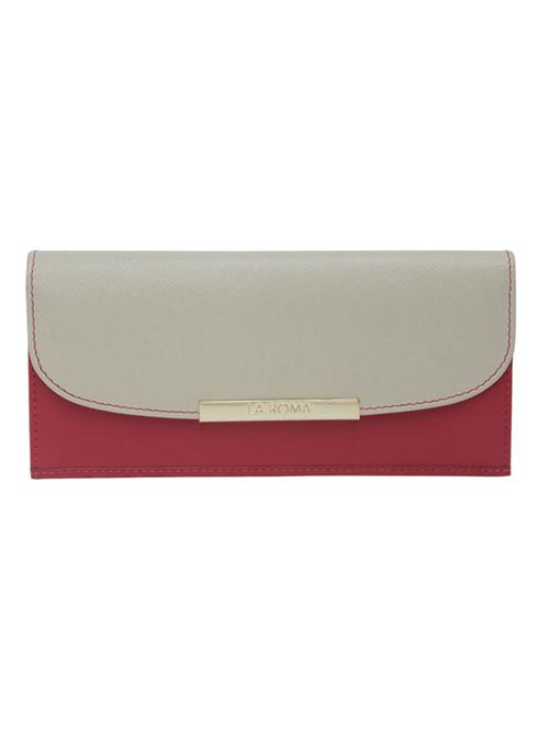 multi coloured leather regular clutch - 13661501 - Standard Image - 1