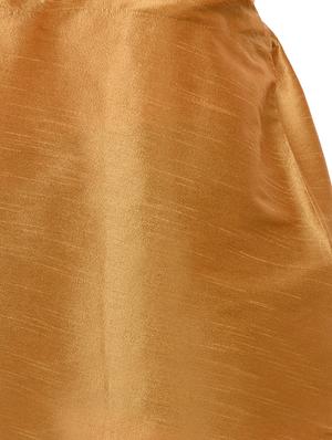 orange silk blend kurta pyjama set - 13665659 - Standard Image - 5