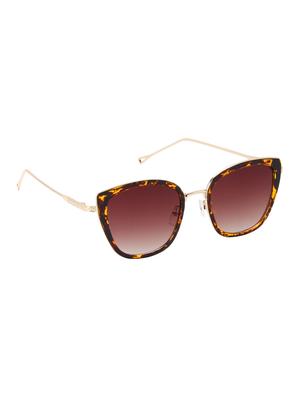 tortoise shell full rim trendy uv protected sunglasses - 13665711 - Standard Image - 2