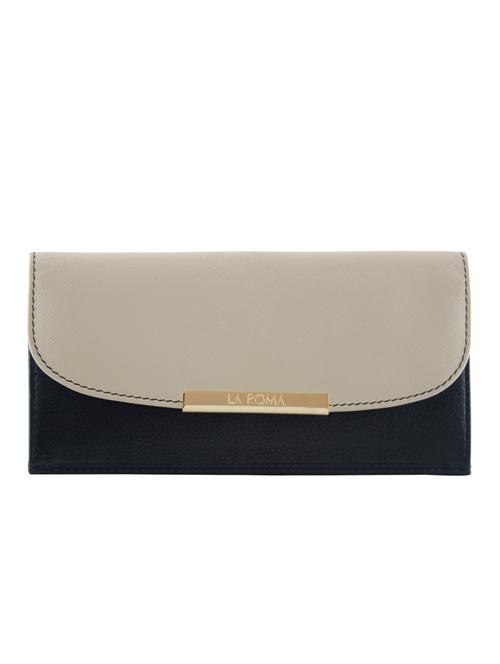 black leather regular clutch - 13671954 - Standard Image - 1