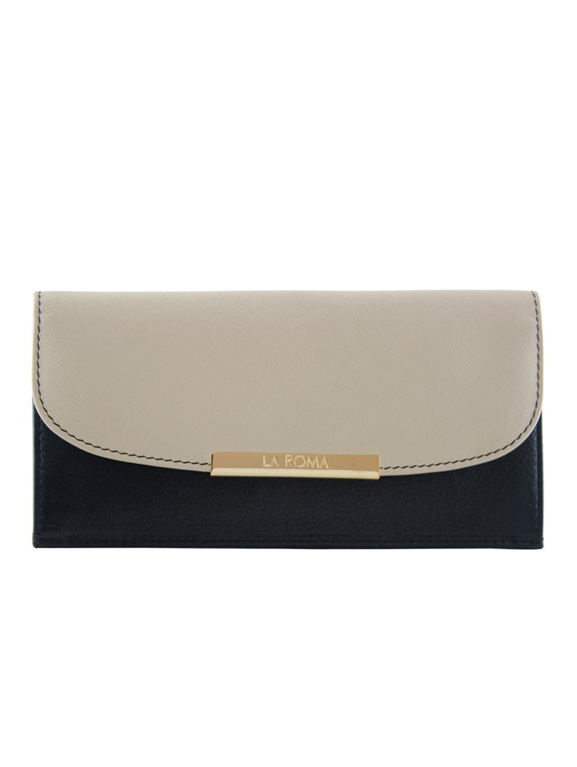 black leather regular clutch - 13671954 - Zoom Image - 1