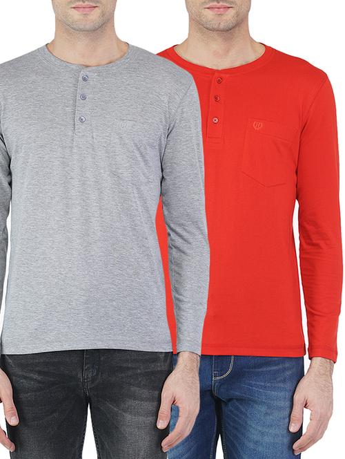 multi colored cotton combos tshirt - 13678359 - Standard Image - 1