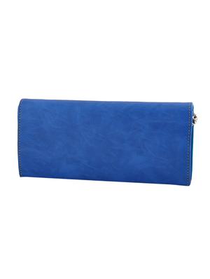 blue leatherette regular purse - 13681970 - Standard Image - 2