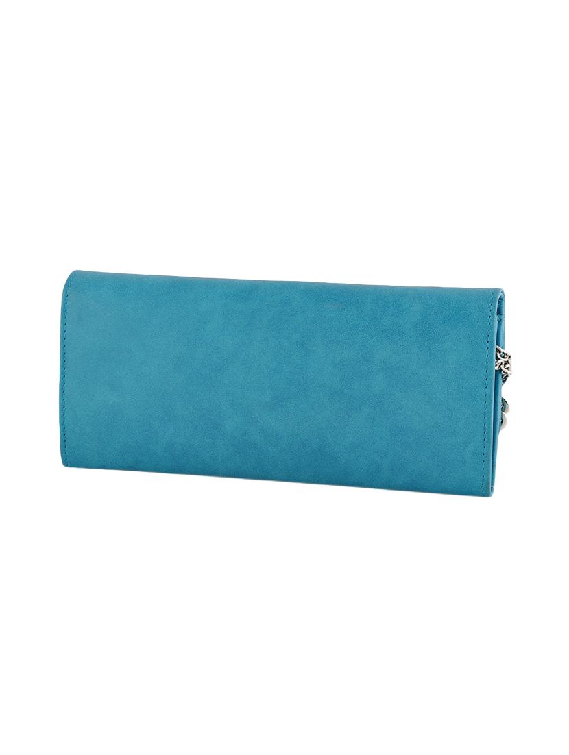 blue leatherette regular clutch - 13682010 - Zoom Image - 2