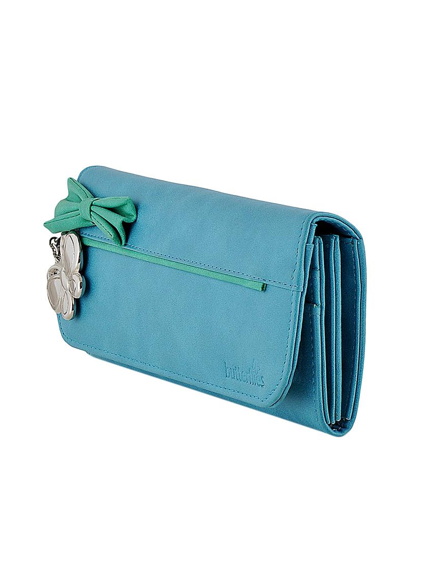 blue leatherette regular clutch - 13682010 - Zoom Image - 4
