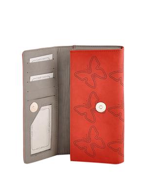 red leatherette regular purse - 13682027 - Standard Image - 3