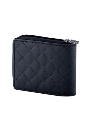 black leatherette regular clutch - 13682028 - Standard Image - 2