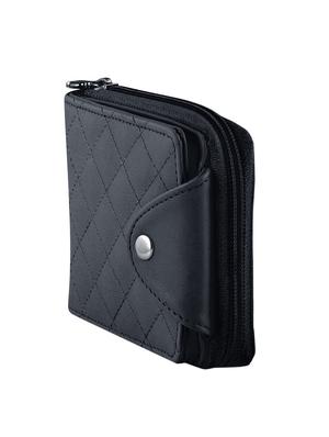 black leatherette regular clutch - 13682028 - Standard Image - 4