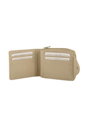 cream leatherette regular clutch - 13682029 - Standard Image - 3