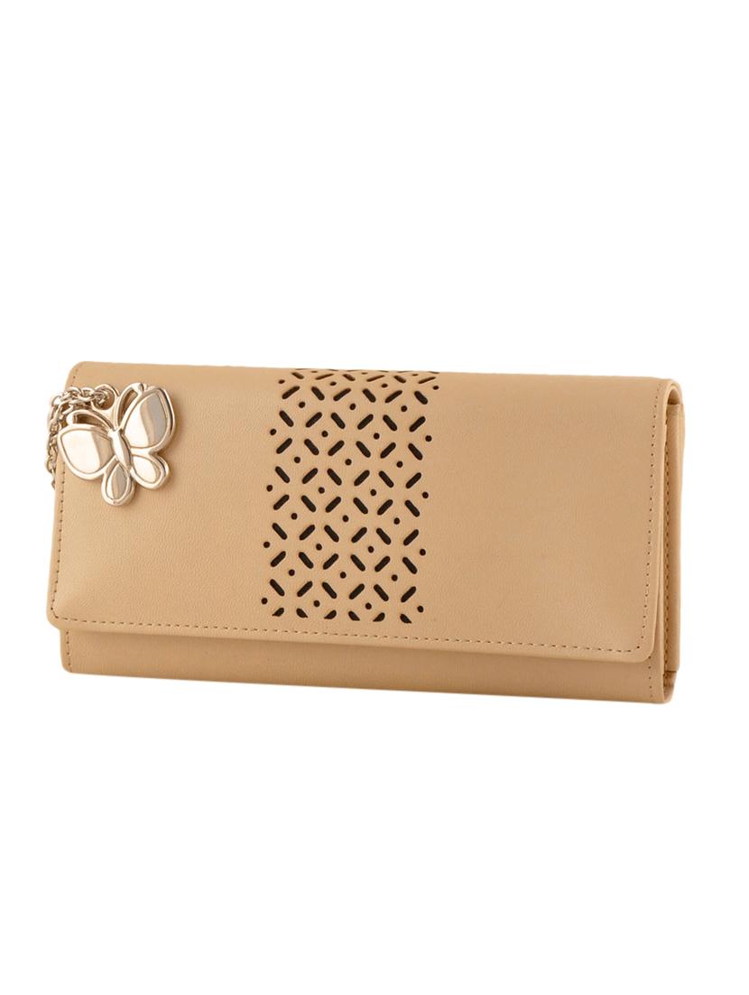 beige leatherette regular purse - 13682041 - Zoom Image - 1