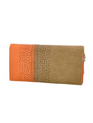 multi coloured leatherette regular clutch - 13682061 - Standard Image - 2