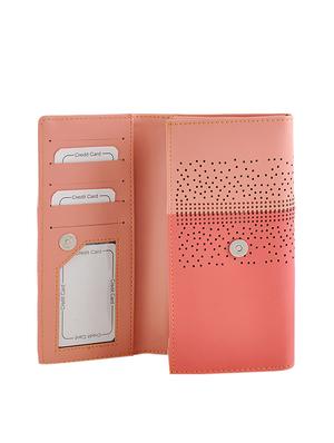 pink leatherette regular clutch - 13682063 - Standard Image - 3