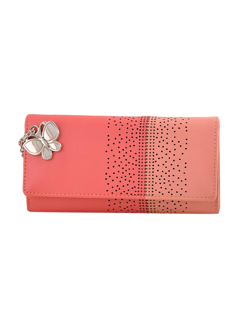 pink leatherette regular clutch - 13682063 - Zoom Image - 1