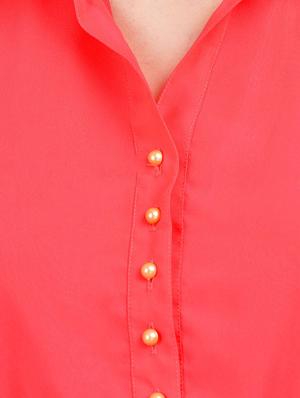 red asymmetric dress - 13683795 - Standard Image - 5