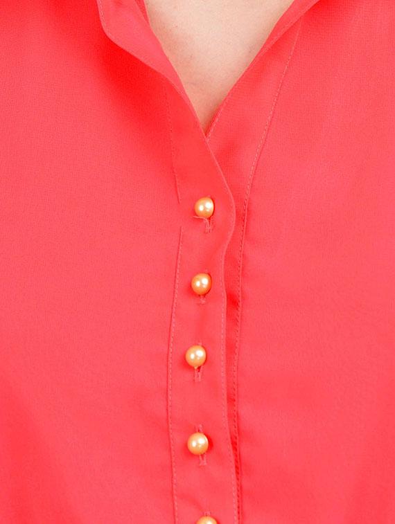 red asymmetric dress - 13683795 - Zoom Image - 5