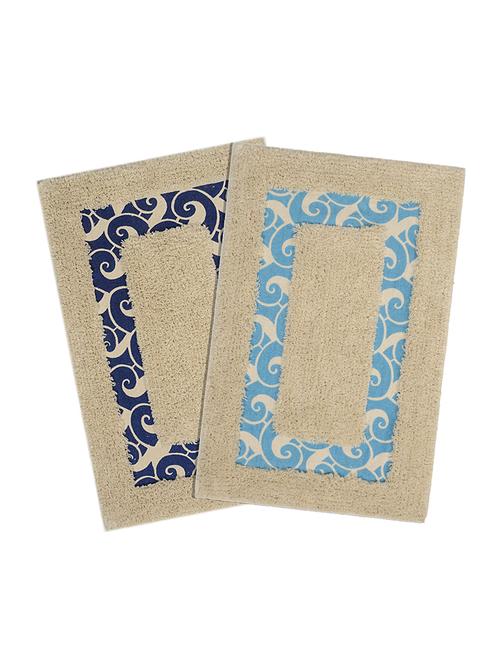 Saral Home Soft Cotton Set of 2 Bathmat - 13684714 - Standard Image - 1