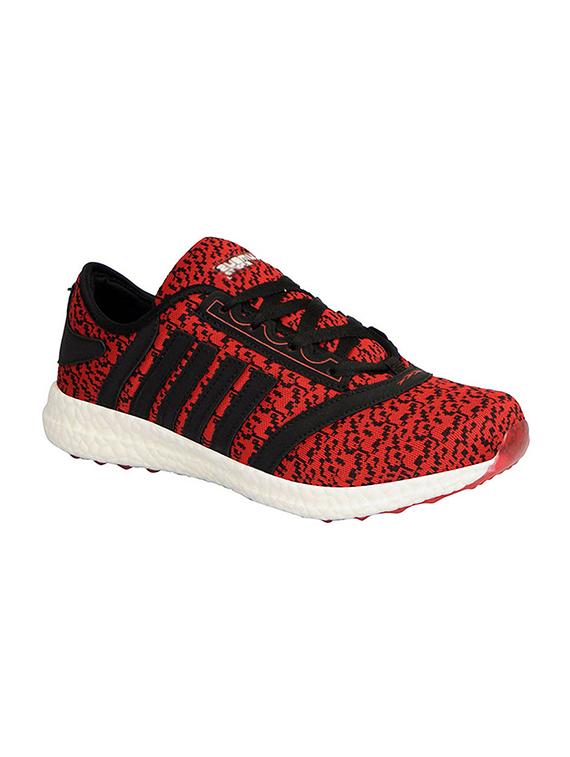 red fabric sport shoes - 13686178 - Zoom Image - 1