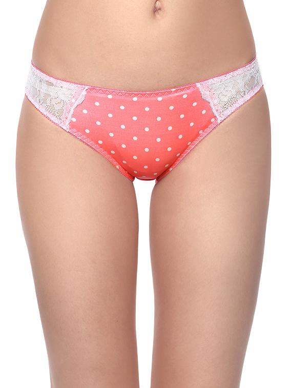 pink nylon bikini panty - 13688288 - Zoom Image - 1