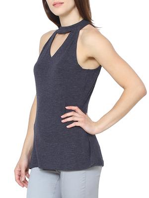 grey none regular top - 13689307 - Standard Image - 2