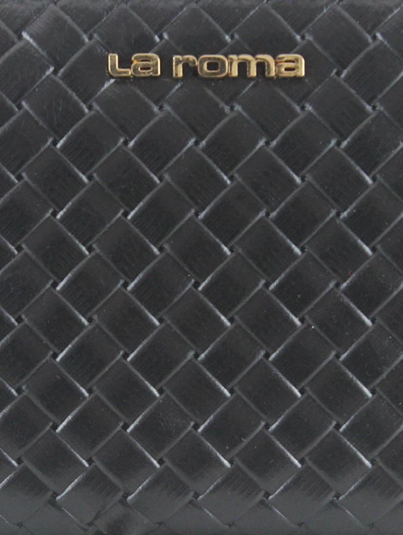 black leather regular clutch - 13695813 - Zoom Image - 4