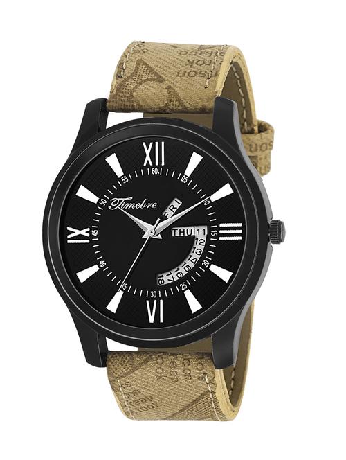 timebre men husky day & date analog watch - 13700851 - Standard Image - 1