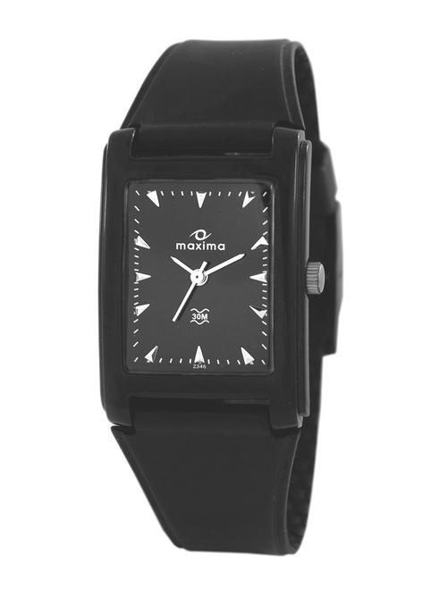 maxima black dial watch for men - 02438ppgw - 13707750 - Very Small Image - 1