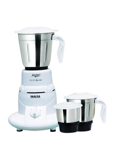 White Plastic Mixer Grinder By Inalsa - 13707829 - Very Small Image - 1
