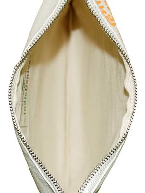 cream cotton pouch - 13713389 - Standard Image - 3