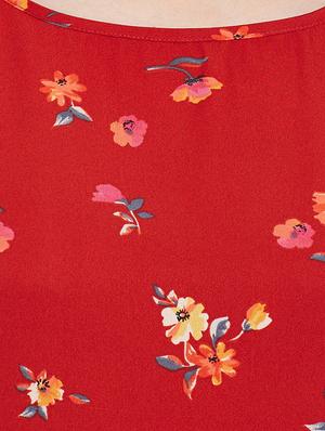 round neck floral tunic - 13714028 - Standard Image - 4