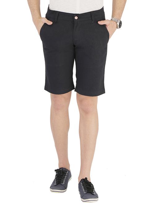 black cotton short - 13717439 -  Standard Image - 0