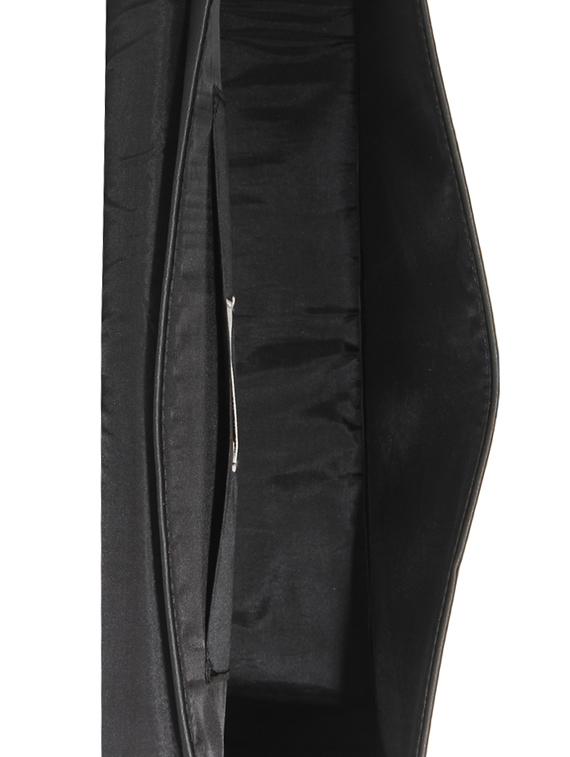 black leatherette regular sling bag - 13720723 - Zoom Image - 3