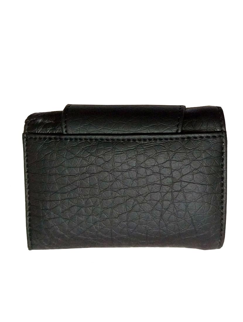 black leatherette regular clutch - 13721445 - Zoom Image - 2
