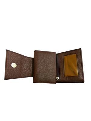 brown leatherette regular clutch - 13721446 - Standard Image - 4