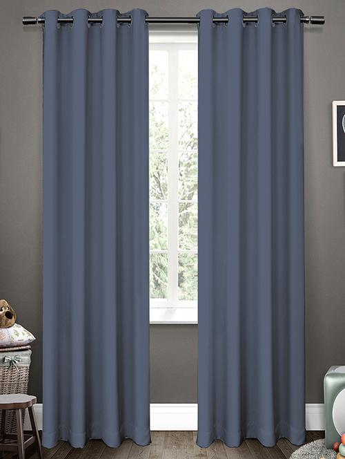 american-elm glorious dove 2 panel room darkening blackout curtains | window- 4.5 x 5 feet - 13728396 - Standard Image - 1
