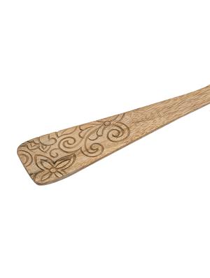 deziworkz brown wooden kitchen utensil - 13732360 - Standard Image - 3