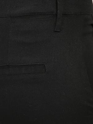 black cotton chinos trouser - 13733741 - Standard Image - 4
