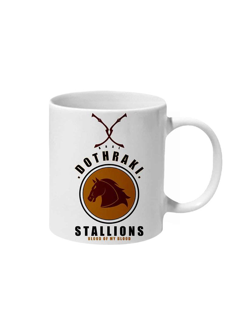 mooch wale game of thrones khal stallions blood of my blood ceramic mug - 13737960 - Zoom Image - 1