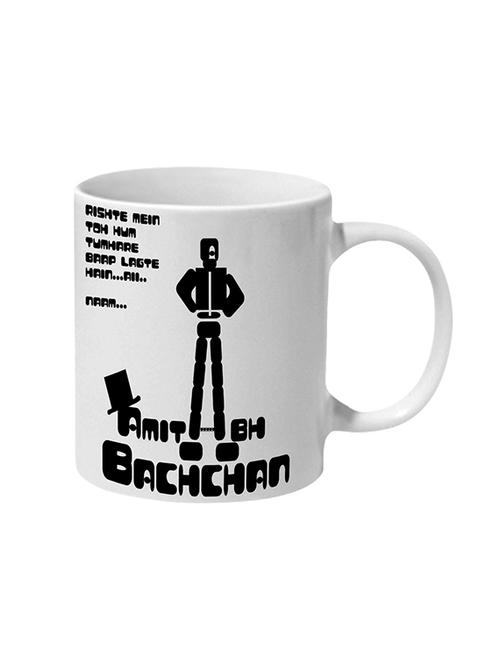 mooch wale shahenshah amitabh bachchan dialog art ceramic mug - 13738007 - Standard Image - 1