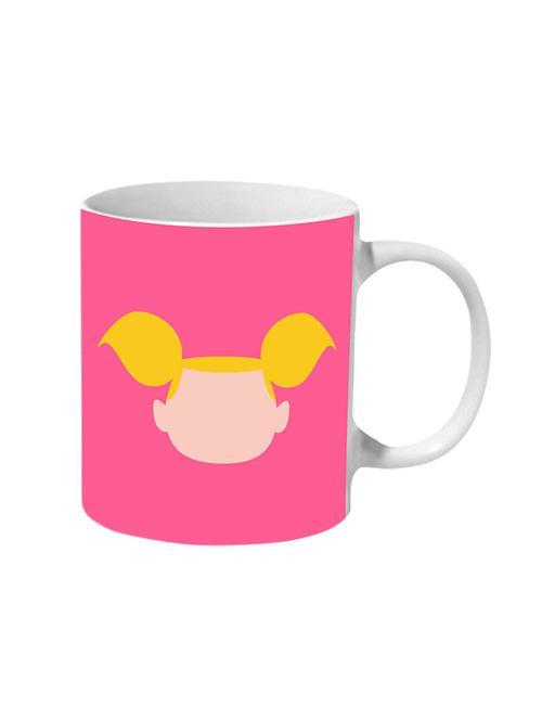 mooch wale dexter's deedee pink background ceramic mug - 13738061 - Standard Image - 1