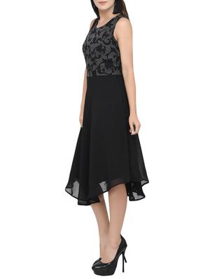 flared asymmetric dress - 13741130 - Standard Image - 2