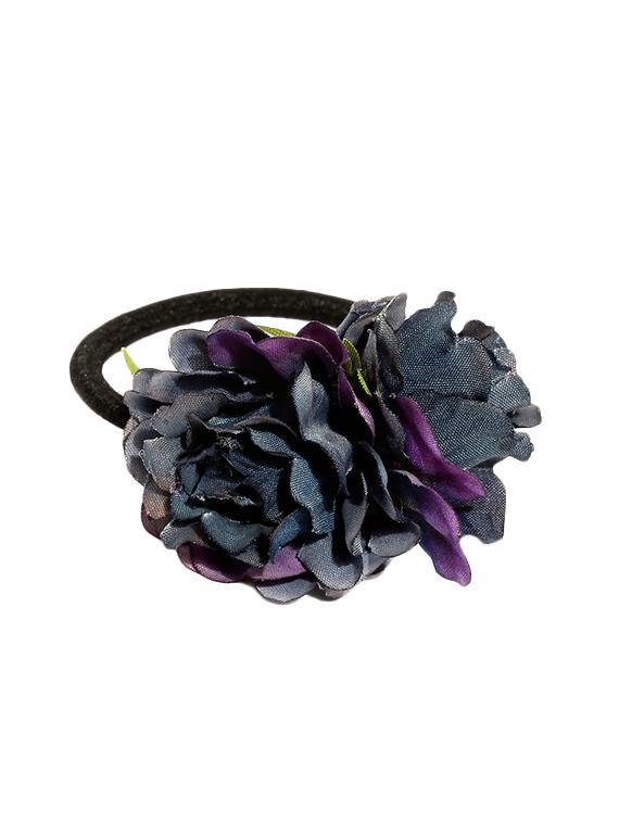 navy floral rubber band - 13744139 - Zoom Image - 1