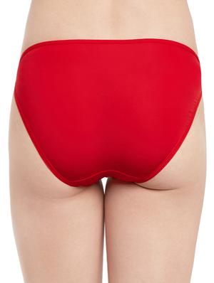 bow patch floral lace bikini panty - 13744391 - Standard Image - 3