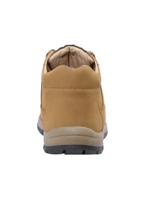beige leather lace up boot - 13745713 - Standard Image - 3